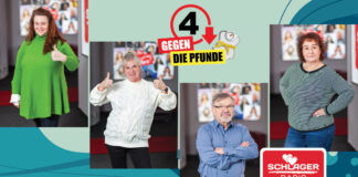 Die Kandidaten: Daniela Ohrt, Heike Schilling, Wolfgang Schmidt und Kerstin Witt (v.l.n.r.) Bild: Sascha Uhlig / Illustration: iStock / Getty Images Plus / Krable