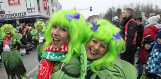Lausitzer Karneval in Cottbus. Bild: IMAGO / Rainer Weisflog