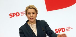 Franziska Giffey, Regierende Bürgermeisterin von Berlin.