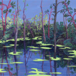 "Summer Swamp" von Sylvia Seelmann begeisterte in Abstimmungswoche 6 die meisten Leser und Hörer und ist damit das "Lieblingskunstwerk der Woche".