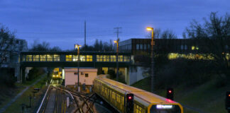 U-Bahn in Berlin.