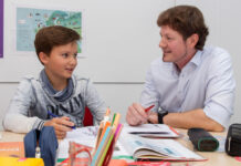 Nachhilfe auch für Grundschüler.