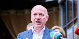 Kai Wegner (CDU) spricht.
