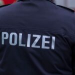 Polizist in Uniform.