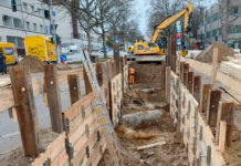 Seit Monaten geht an dieser Kreuzung in Britz (fast) nichts mehr. Bild; Verkehrsinformationszentrale Berlin