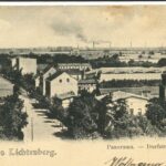 Ein 20.000-Seelen-Dorf: Lichtenberg auf einer Postkarte aus dem Jahr 1900. Bild: Archiv Museum Lichtenberg