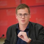 Sebastian Walter, Fraktionsvorsitzender Die Linke Brandenburg.