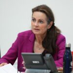 Susanne Hoffmann (CDU), Ministerin der Justiz (hier während einer Landtagssitzung).