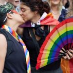 9000 Teilnehmende beim Dyke* March. 