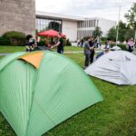 Nach dem Ende des Protestcamps wurde ein Hörsaal besetzt. (Archivbild)