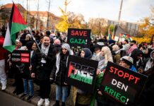 Pro-Palästina-Demonstration in Berlin im November 2023