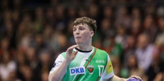 Nils Lichtlein war beim Test in Coburg bester Schütze der Füchse