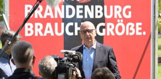 Setzt auf Sieg: Brandenburgs Ministerpräsident und SPD-Spitzenkandidat Dietmar Woidke.