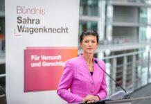 Parteigründerin Wagenknecht erklärt, wie sie sich die Gespräche über mögliche Regierungsbeteiligungen vorstellt. (Archivbild)