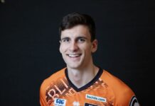 Jake Hanes beeindruckte gegen die Baden Volleys Karlsruhe