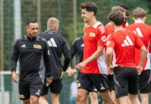 Co-Trainer Keyhanfar sieht Fortschritte bei der Entwicklung des 1. FC Union Berlin.