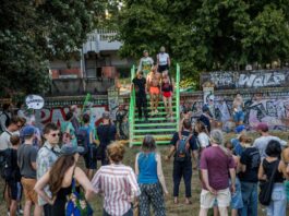 Kreuzberger Initiativen veranstalten im Görlitzer Park verschiedene Aktionen. 