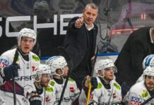 Coach Aubin war mit der Leistung seines Teams gegen Vojens hoch zufrieden.