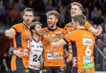 Die Berlin Volleys gewinnen das Pokal-Achelfinale