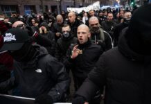 Demonstration von Neonazis in Berlin-Friedrichshain. (Symbolbild)