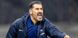 Hertha-Coach Cristian Fiél steht unter Druck. 