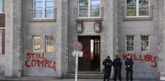 An der Freien Universität kommt es immer wieder zu Protestaktionen. (Archivbild) 