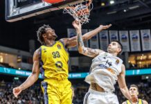 David McCormack (l.) war gegen Real Madrid bester Werfer für Alba Berlin.