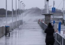 Das Wasser an der Ostsee steigt. Für Abschnitte der Oder im Nordosten Brandenburgs gilt Hochwasser-Alarmstufe 1. 