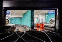 Im Nord-Süd-Tunnel wurden im vergangenen Jahr unter anderem neue Gleise verlegt. Nun kommt es wegen Instandhaltungsarbeiten erneut zu Einschränkungen. (Archivbild)