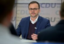 Der Brandenburger CDU-Landes- und Fraktionschef Jan Redmann erteilt Koalitionen mit der AfD eine Absage. (Archivbild)