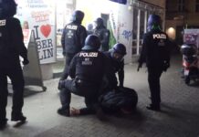 Die Polizei war in Berlin in der Silvesternacht im Großeinsatz. (Archivbild) 