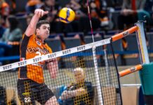 Jake Hanes von den BR Volleys war auch gegen Warschau der überragende Angreifer.