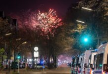 Polizei und Feuerwehr hatten in der Silvesternacht gut zu tun. 