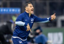 Hertha-Trainer Cristian Fiél und seine Mannschaft wollen Wiedergutmachung betreiben.