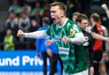 Weltmeister Lasse Andersson war bester Berliner Schütze gegen Potsdam.