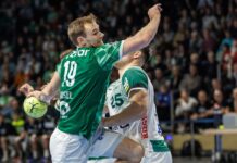 Welthandballer Mathias Gidsel führte seine Füchse zum Sieg gegen Flensburg