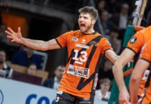 Als Erster in die Playoffs: Volleys-Kapitän Ruben Schott.