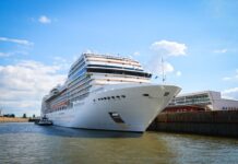 Das Kreuzfahrtschiff «MSC Magnifica», von dem die Frau verschwand.