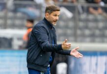 Hertha-Trainer Stefan Leitl muss in Münster auf zehn Spieler verzichten. 