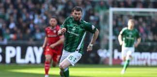 Der Bremer Oliver Burke könnte in der kommenden Saison das Unioner Trikot tragen.