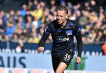 Derry Scherhant wechselt von Hertha BSC zum SC Freiburg.