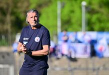 Ob Trainer Kurt Russ bei Turbine Potsdam bleibt, ist unklar.