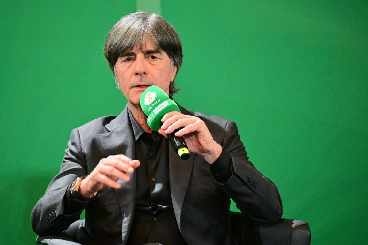 DFB-Pokal Handover Nach Meinung von Joachim Löw ist die Nations League inzwischen ein wichtiger Wettbewerb.