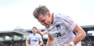Florian Niederlechner verlässt Hertha BSC. 