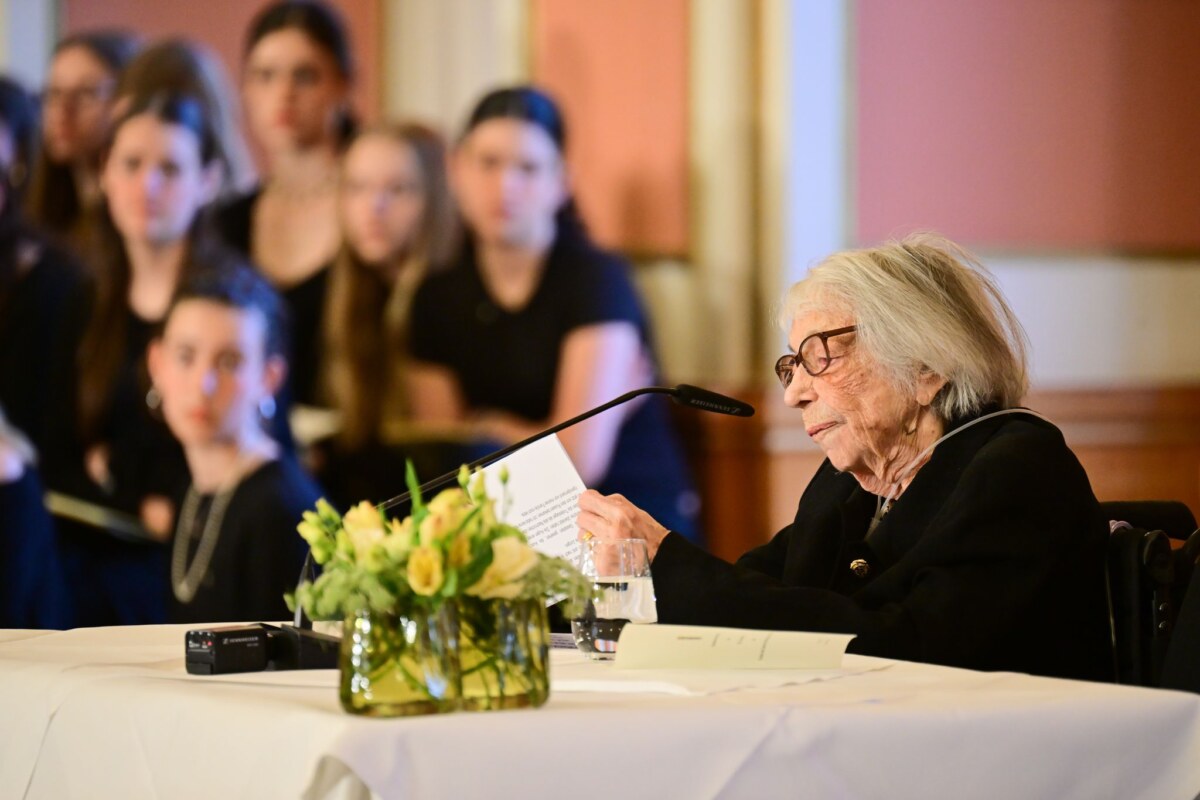 Holocaust-Überlebende Margot Friedländer gestorben Margot Friedländer, Zeitzeugin, Holocaust-Überlebende und Ehrenbürgerin von Berlin, wird mit einer Trauerfeier geehrt. (Archivfoto)