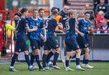 Rund um das Bundesligaspiel kam es zu einem Polizeieinsatz. 