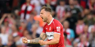 Der Cottbuser Timmy Thiele will die Relegationsspiele erreichen