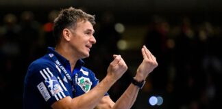 Trainer Christian Prokop und die TSV Hannover-Burgdorf hatten Absteiger Potsdam zu Gast.
