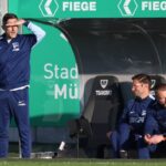Hertha-Coach Stefan Leitl hatte wenig Grund zur Freude.