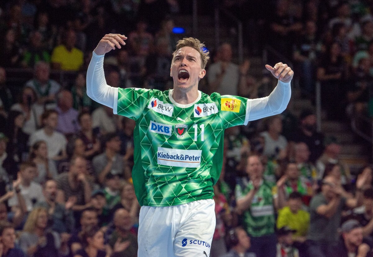 Lasse Andersson Heiß auf das Topspiel: Füchse-Profi Lasse Andersson.